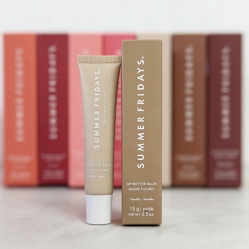 Summer Friday's Hot Original Cherry Sweet Mint Pink Sugar Limited Edition Lip Balm Set Moisturize Lipstick Lip Gloss Care Suit