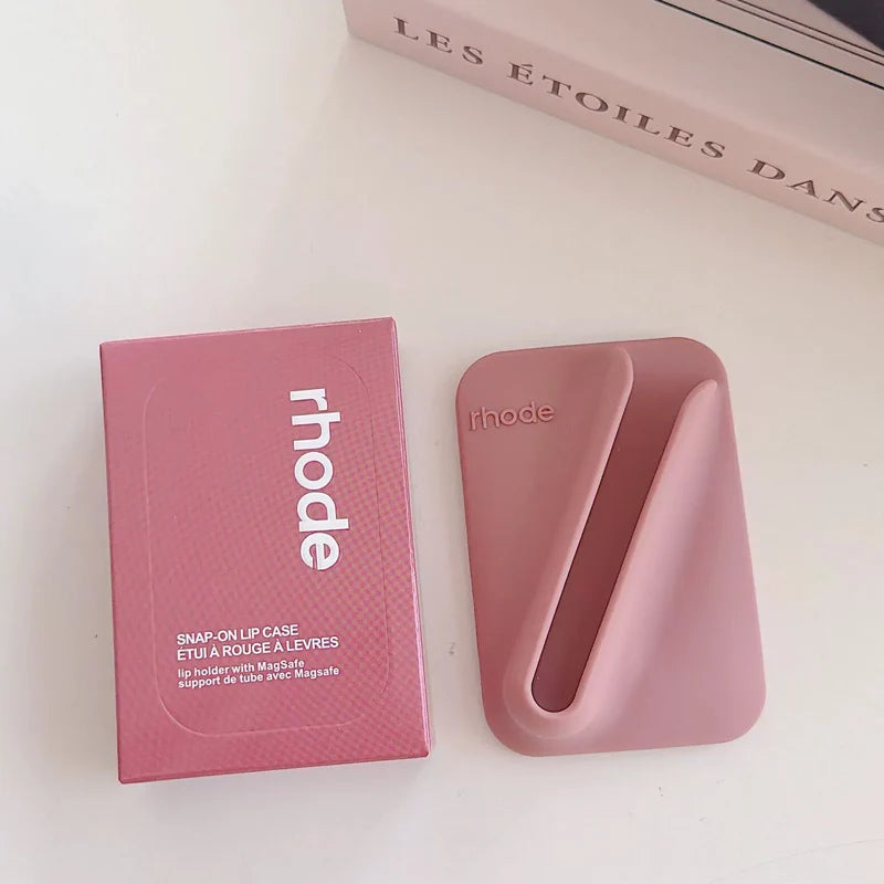 Magnetic Rhode Phone Case Suitable for All Phone Models Matched with New Lip Gloss DecorationSmooth and Non-sticky Blush Texture