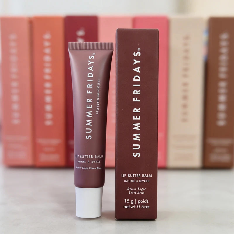 Summer Friday's Hot Original Cherry Sweet Mint Pink Sugar Limited Edition Lip Balm Set Moisturize Lipstick Lip Gloss Care Suit