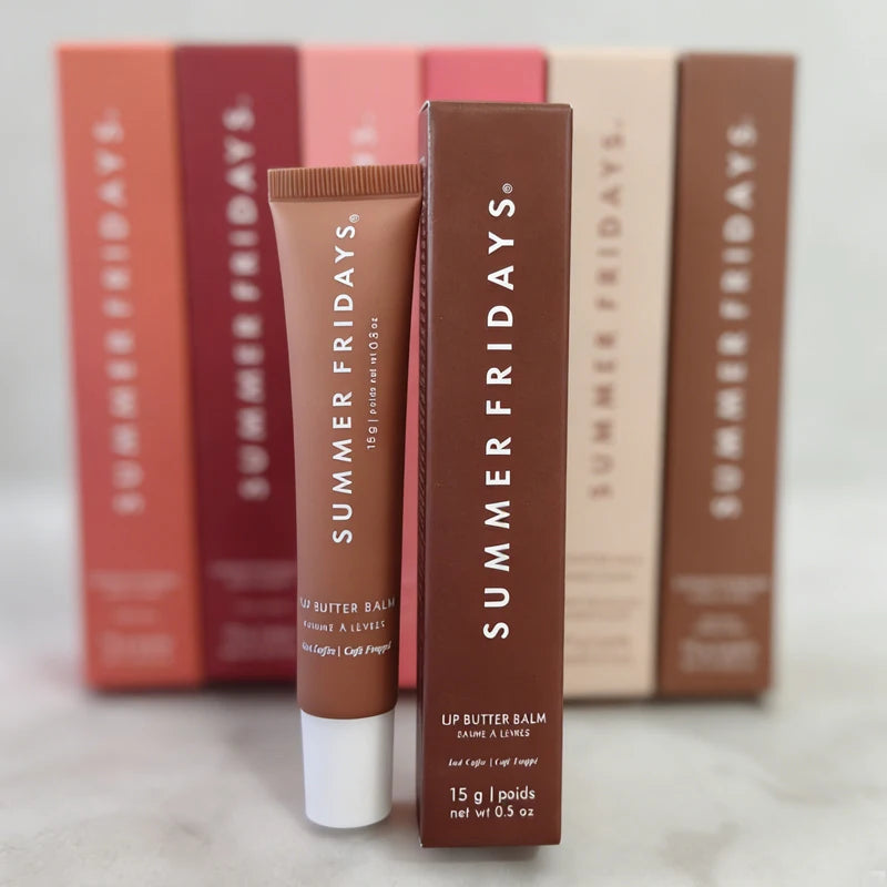 Summer Friday's Hot Original Cherry Sweet Mint Pink Sugar Limited Edition Lip Balm Set Moisturize Lipstick Lip Gloss Care Suit