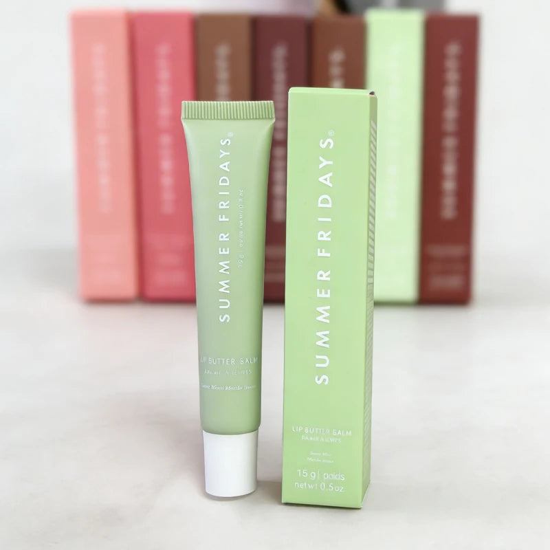 Summer Friday's Hot Original Cherry Sweet Mint Pink Sugar Limited Edition Lip Balm Set Moisturize Lipstick Lip Gloss Care Suit