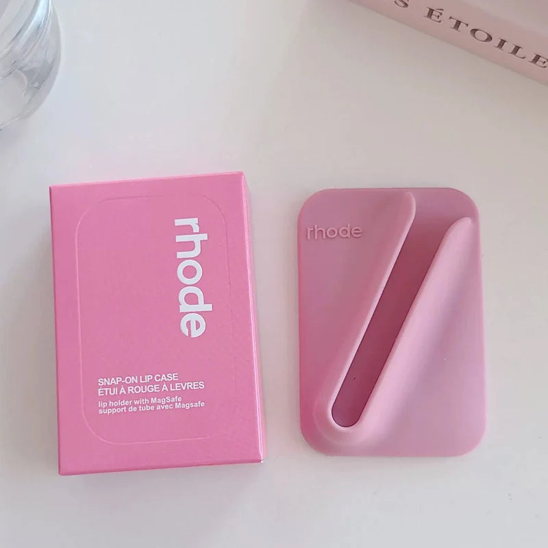 Magnetic Rhode Phone Case Suitable for All Phone Models Matched with New Lip Gloss DecorationSmooth and Non-sticky Blush Texture